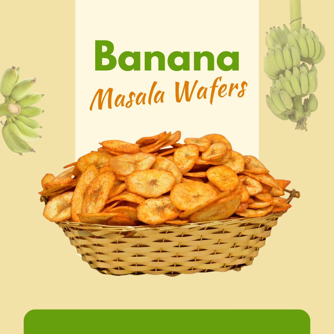 Banana Wafers - Red Chilli /Masala