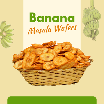Banana Wafers - Red Chilli /Masala