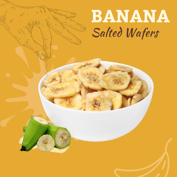 Banana Wafers - Salted