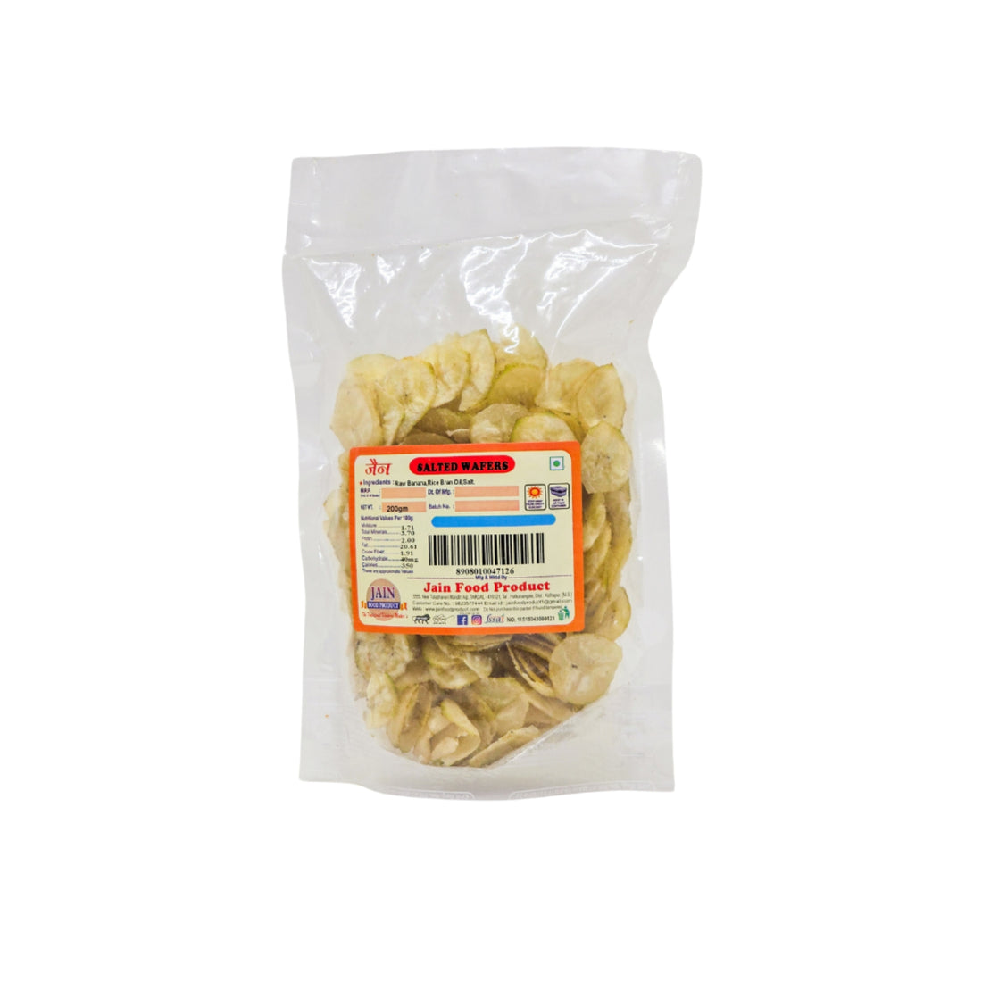 Banana Wafers - Salted