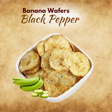Banana Wafers - Black Pepper