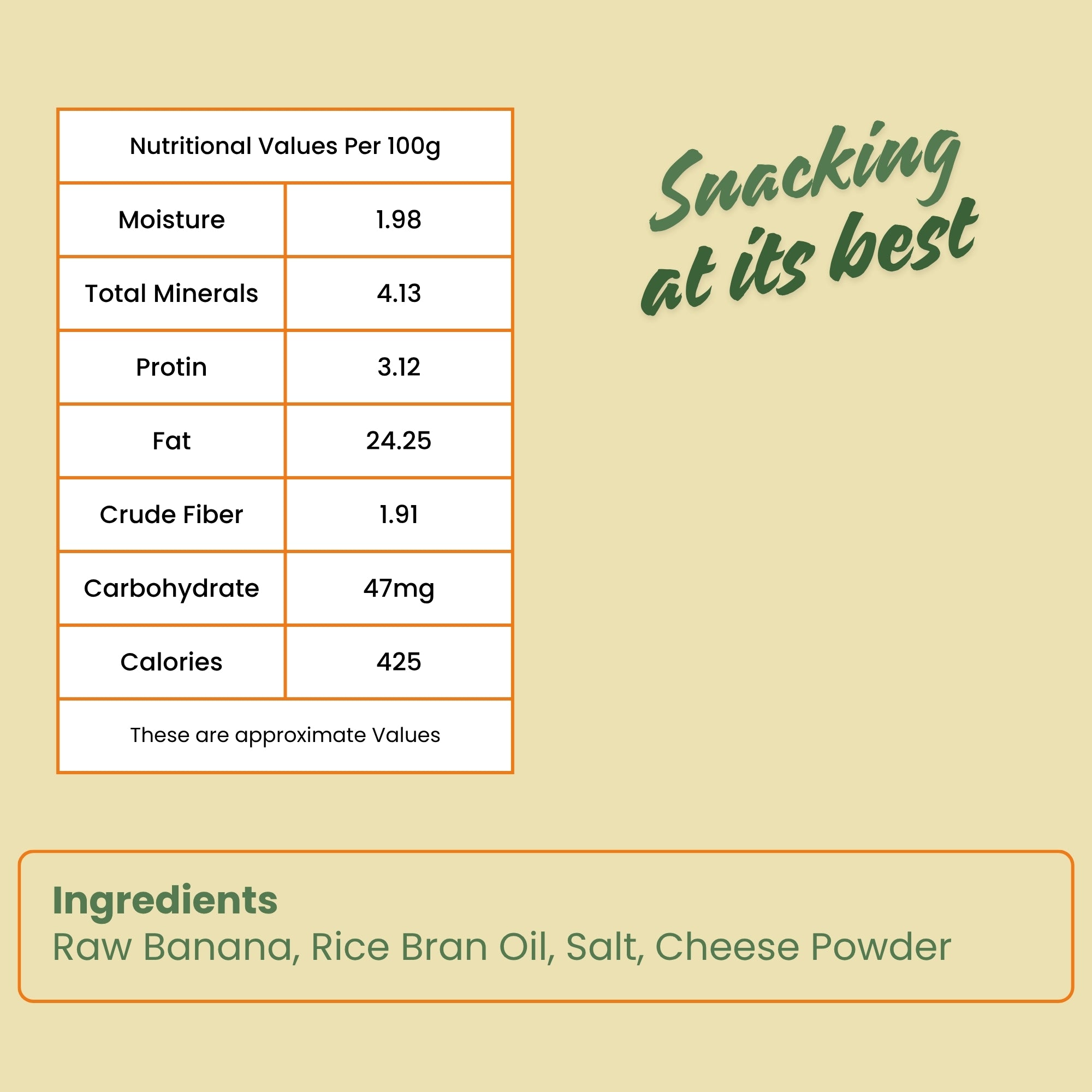 Banana Wafers - Cheese