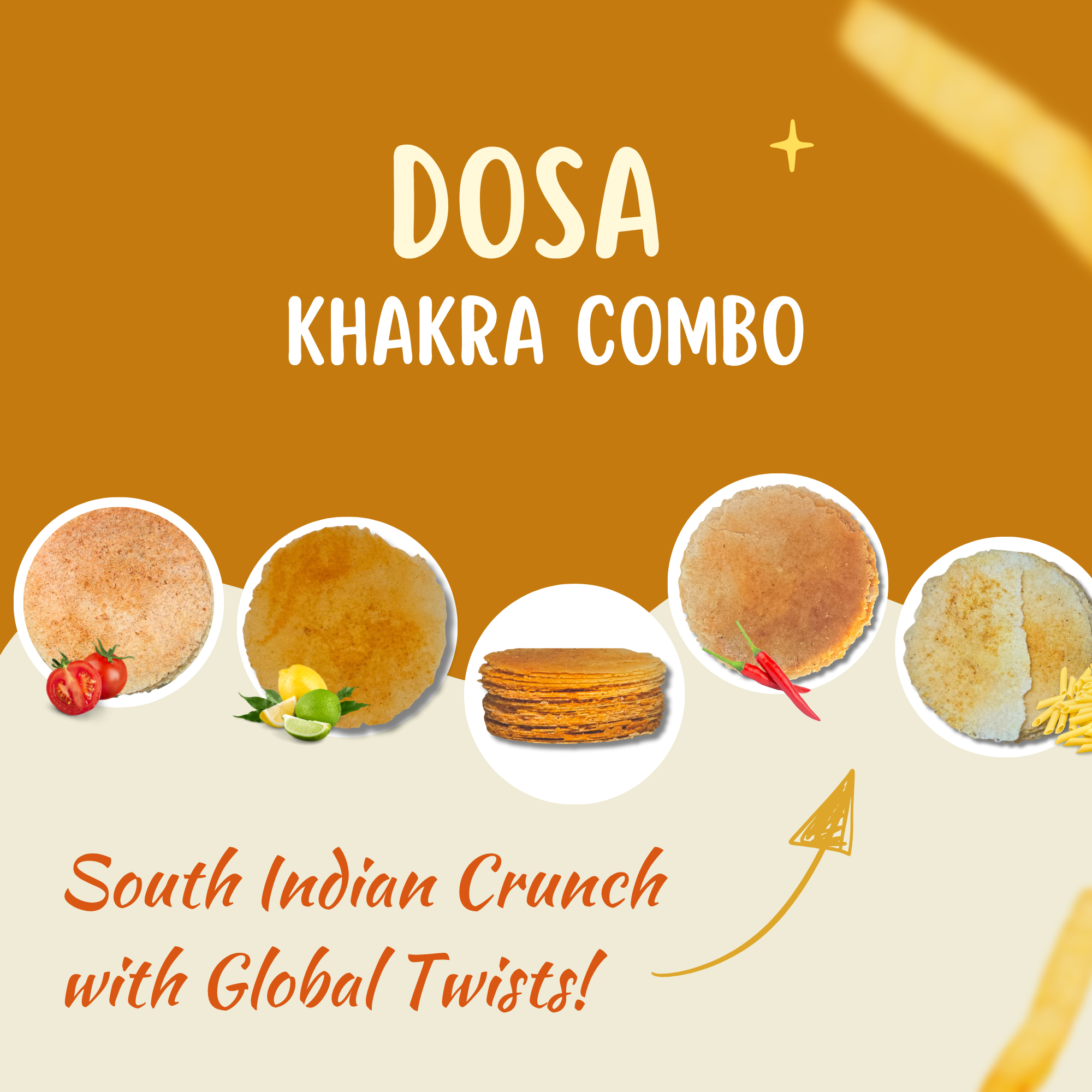 Dosa Khakra Combo